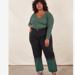 Big Bud Press Tie Dye Green Gradient Workpants